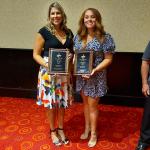 Alison Shedrow and her partner received their awards at the State Awards Dinner in St Pete, October 2022